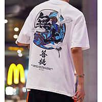Áo thun unisex hoạ tiết hot trend japan hat