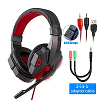 Chuyên Nghiệp Led Bass Game Thủ Tai Nghe Có Dây Kèm Mic Cho Công Tắc PS4 Máy Tính Chơi Game Trên Tai Tai Nghe Cho Tay Chơi Máy Tính