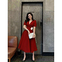 ĐẦM XÒE VINTAGE SIÊU SANG