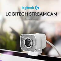 Camera với micro có thể phát trực tiếp Full 1080p 60 khung hình / giây tự động lấy nét thông minh Logitech StreamCam HD