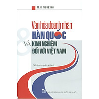 Văn Hóa Doanh Nhân Hàn Quốc Và Kinh Nghiệm Đối Với Việt Nam