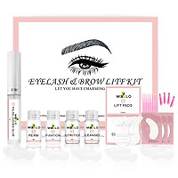 Eyelash Brow Lift Kit Professional DIY Perm Brows Lamination Kit for Salon and Home use
