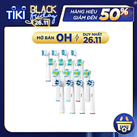 Bộ 16 đầu bàn chải đánh răng điện thay thế cho chỉ nha khoa