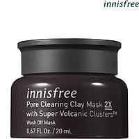 Siêu Mặt Nạ Đất Sét Đá Tro Núi Lửa Innisfree Super Volcanic Pore Clay Mask 2X 20ml - 131172278