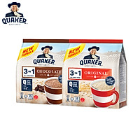 Combo 2 Túi Thức uống yến mạch Quaker 3in1