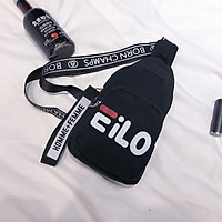 IELGY Spring and summer new small bag women 2020 new tide Korean version of wild slung shoulder bag letters canvas leisure chest bag