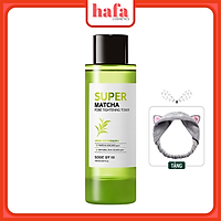 Nước Hoa Hồng Se Khít Lỗ Chân Lông Some By Mi Super Matcha Pore Tightening Toner 150ml + Tặng Kèm 1 Băng Đô Tai Mèo (Màu Ngẫu Nhiên)