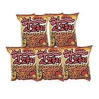 Combo 5 gói Bim bim sợi cay Hàn Quốc x 75g/gói