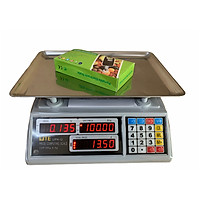 CÂN ĐIỆN TỬ TÍNH TIỀN HÀNG 30kg/5gam UPA-Q . Màn Hình Hiển Thị 2 Mặt