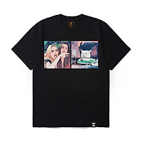 Áo thun Teeworld Smudge Lord - Woman Yelling at a Cat Tay Lỡ Form Rộng Unisex Nam Nữ