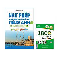 Ngữ Pháp Và Giải Thích Chi Tiết Ngữ Pháp Tiếng Anh Tập 1 (Tái Bản) Tặng kèm Cuốn 1800