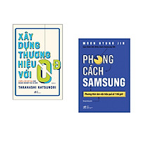 Combo 2 cuốn sách: Xây dựng thương hiệu với 0 đồng + Phong cách Samsung