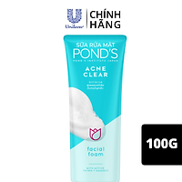 Sữa Rửa Mặt Ngừa Mụn Pond's Acne Clear (100g)