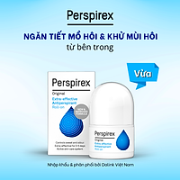 Lăn khử mùi Perspirex Original: khử mùi hôi nách và ngăn tiết mồ hôi cho da thường