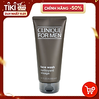 Sữa Rửa Mặt Cho Nam Da Khô Đến Thường Clinique For Men Face Wash 200ml