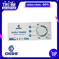 Khẩu trang y tế 4 lớp kháng khuẩn cao cấp Chido - hàng xuất Nhật