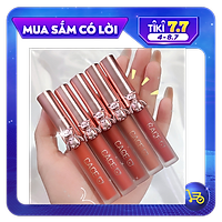 Sét 5 cây son con gấu Care siêu lì dưỡng môi