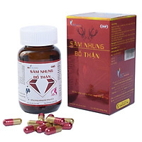 Sâm nhung bổ thận, Viên uống hỗ trợ cải thiện Sinh lý. Dùng cho cả Nam và Nữ. Thảo dược tự nhiên