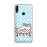 Ốp lưng dẻo cho điện thoại Zenfone Max Pro M2 - 01219 7844 MEO07 - Mèo Ami - Hàng Chính Hãng