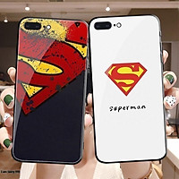 Ốp Lưng Dành Cho OPPO F1 F1S F3/F3plus F5 F7 F9 F11/F11 Pro mặt kính in hình SUPPERMAN