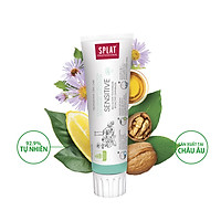 Kem đánh răng thảo mộc Splat Nga cho răng nhạy cảm Sensitive 100ml