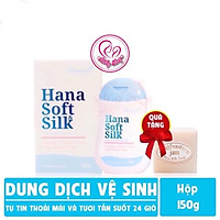 Dung dịch vệ sinh phụ nữ Hana Soft Silk + tặng cám gạo