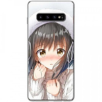 Ốp lưng dành cho Samsung Galaxy S10 Plus mẫu Cô bé mùa đông