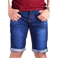 Quần Short Jean Nam qq168 Vải Jean Loại Tốt Muidoi