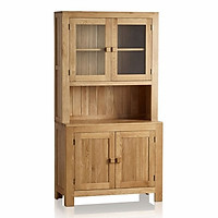 Tủ Chén Cao Oakdale Nhỏ Gỗ Sồi Ibie DSCTSDALO (100 x 42 cm)