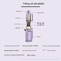 Xiaomi Máy ép trái cây Daewoo Nước gia dụng Tách bã mini Frying Juice Cup và rau quả nhỏ Đa chức năng [Đăng vào ngày 25