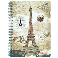 Sổ Lò Xo Creative B5 - 160 Trang - Hồng Hà 4146 - Mẫu 1 - France