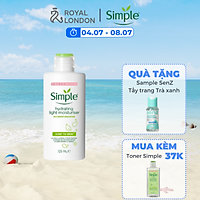 Sữa Dưỡng Da Simple Kind To Skin Hydrating Light Moisturiser 125ml