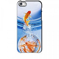 Ốp lưng dành cho điện thoại IPHONE 5C Cá Betta Vàng