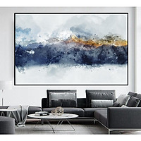 Tranh Decor phòng khách Flycam Từ Trên Cao trang trí nhà cửa Canvas treo tường phòng ngủ vintage nghệ thuật G43