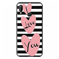 Ốp Lưng Dành Cho Điện Thoại Huawei Nova 3E - I Love U Trắng Đen
