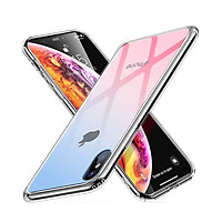 Ốp lưng dành cho iPhone Xs Max ESR Mimic Tempered Glass - Hàng Chính Hãng