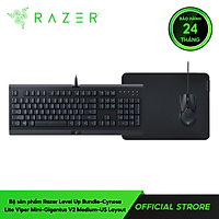 Bộ Bàn phím Razer Level Up Bundle (Cynosa Lite + Viper Mini + Gigantus V2 Medium) (RZ85-02741200-B3M1) - Hàng Chính Hãng