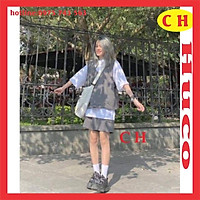 sét bộ đồ nam nữ, sét gile ba món, áo phông basic trơn chất cotton sét bộ đùi gile ba lỗ unisex freesize giá rẻ