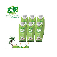 COMBO 6 HỘP DỪA DỨA VICO FRESH 330ML