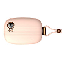 Mini 10000mAh Electric Hand Warmer P-ower B-ank 2 Adjustable Heating Levels/ Screen Display/ Auto Shut-down & Overcharge