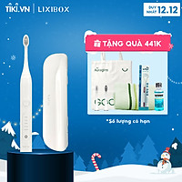 Bàn chải đánh răng điện Halio Sonic Whitening Toothbrush - Màu White