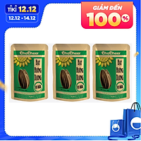 Hạt hướng dương Chacheer vị Dừa-130g/gói ( Lốc 3 gói )