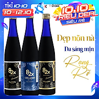 ĐẸP NÕN NÀ - DA PHỦ SƯƠNG CĂNG MƯỚT Combo 3 Chai: COLLAGEN + SAKURA COLLAGEN + SAKURA PLACENT Nước Uống Đẹp Da Nhật Bản