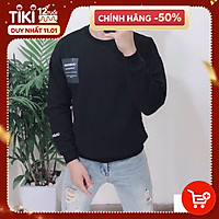 Áo thun nam dài tay Julido, Chất thun cotton xịn bo tay và hông mẫu thu đông AT1357