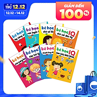 COMBO Bé Học IQ - Phát Triển Trí Tuệ Cho Bé (Bộ Túi 8 Cuốn ): Rèn Luyện Tư Duy, Tìm Hiểu Kiến Thức, Chữ Số Thần Kỳ, Chữ Cái Diệu Kỳ, Kỹ Năng Sáng Tạo, Câu Hỏi Lý Thú, Nhanh Tay Nhanh Mắt, Mê Cung Huyền Ảo