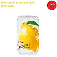 Nước ngọt có ga vị Chanh 350ML OKF Hàn Quốc