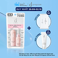 Bộ Sản Phẩm Dùng Thử Cho Da Khô Nhạy Cảm d program Moist Care Set 23ml + 11ml
