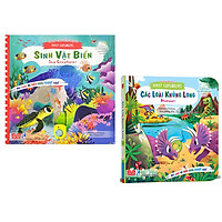 Sách Chuyển Động – First Explorers – Các Loài Khủng Long + Sinh Vật Biển
