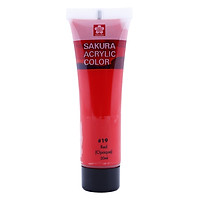 Tuýp Màu Vẽ Vải Acrylic Color Sakura -XAC20Ml