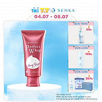 Sữa rửa mặt dưỡng da sáng hồng Senka Perfect Whip Berry Bright 100g